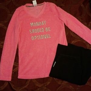 Sleepwear sweatshirt